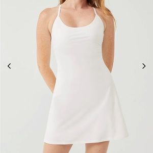 Outdoor Voices Exercise Dress White